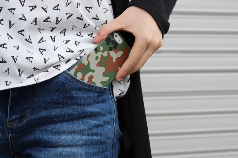 陸上自衛隊迷彩 iPHONEケース