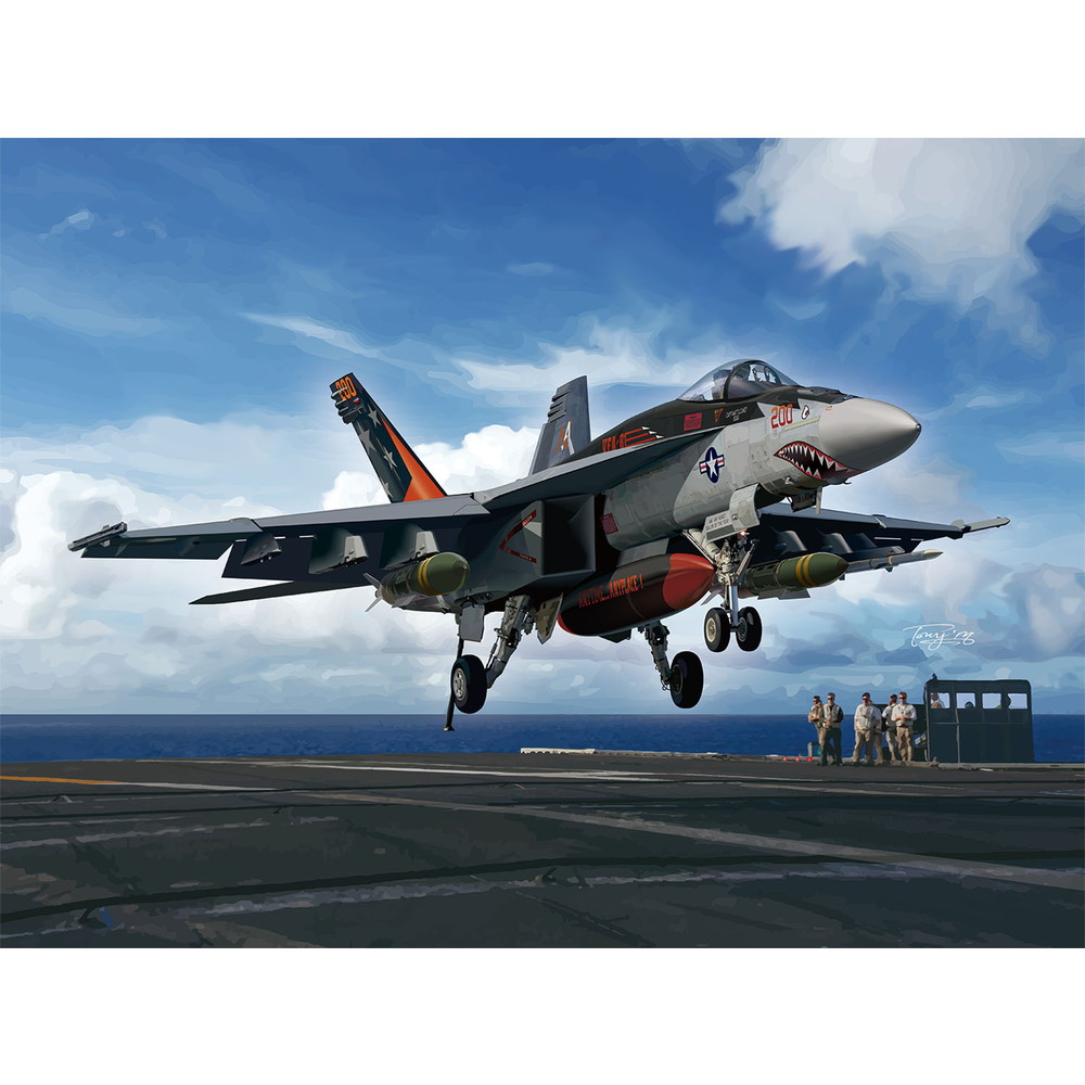 プラモデル :: 飛行機 :: アメリカ海軍 艦上戦闘機 F/A-18E スーパー