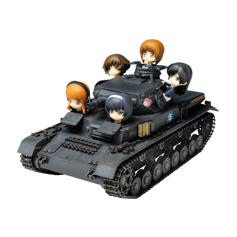 ガールズ&amp;パンツァー ねんどろいどもあ IV号戦車D型 (ノンスケール ABS&amp;ATBC-PVC 塗装済みフィギュア) d2ldlup ねんどろいどもあ Ⅳ号戦車D型