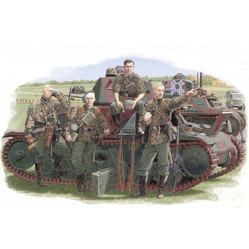 メーカー・ブランド ドラゴン ドラゴンモデル ドラゴン 1/35 WW.II ドイツ親衛隊特務部隊 フランス1940