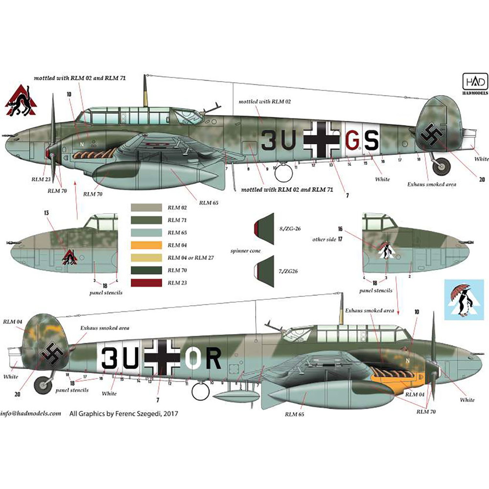 上等な プラッツ 1 48 第二次世界大戦 ドイツ空軍 メッサーシュミット Bf110 E-2 Trop プラモデル fucoa.cl